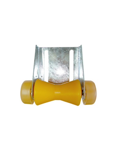 Soporte con rodillo termoformado 190 mm y tapas Roan