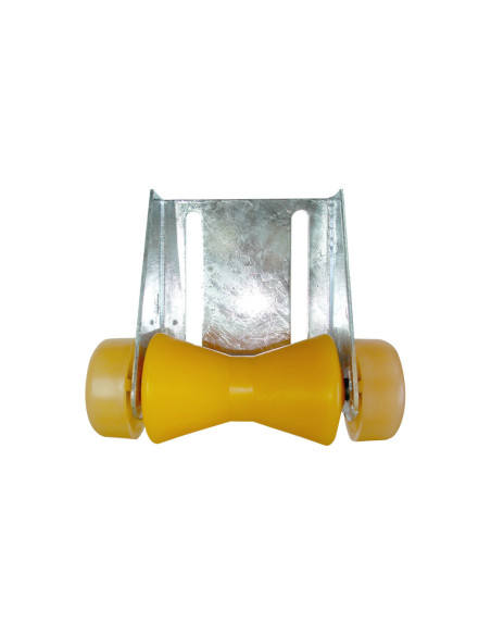 Soporte con rodillo termoformado 150 mm y tapas Roan
