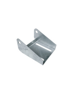 Soporte solo para rodillo 190 mm galvanizado regulable Roan