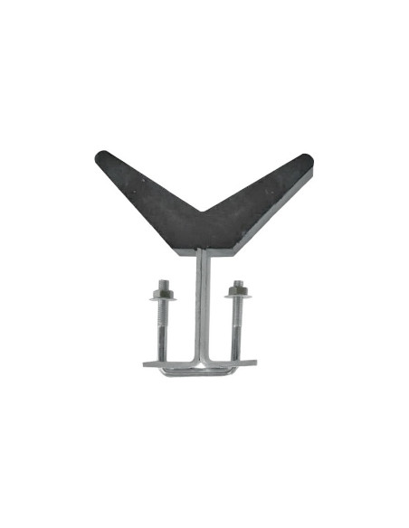 V de proa de goma con soporte Roan