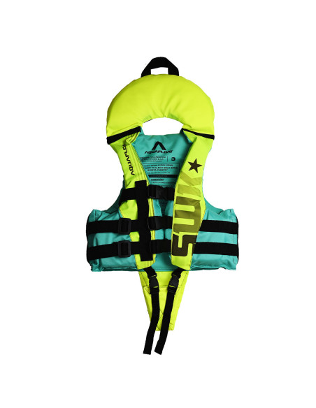 Salvavidas Aquafloat Ski con cuello para niños