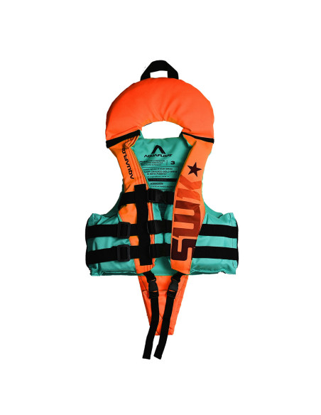 Salvavidas Aquafloat Ski con cuello para niños