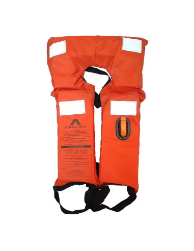 Salvavidas Aquafloat Poncho con silbato para adultos aprobado PNA