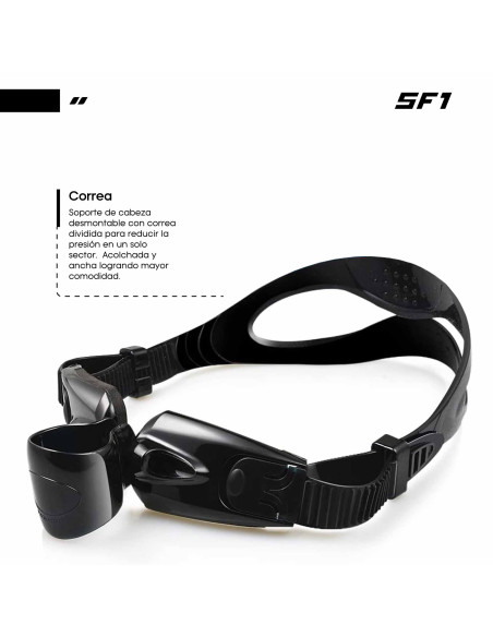 Snorkel frontal de natación Aquon SF1