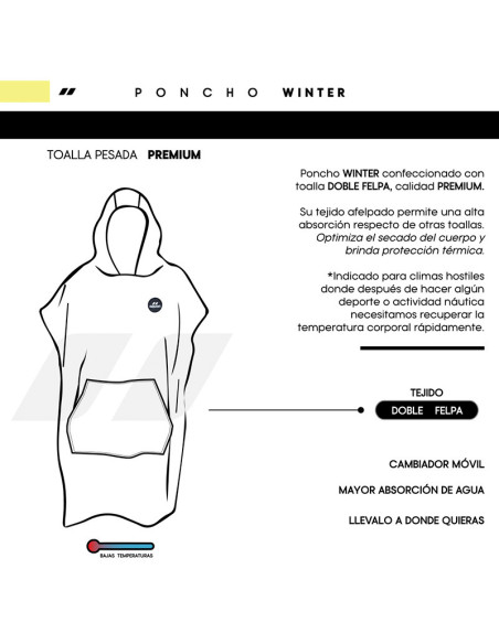 Poncho Aquon Winter Adultos