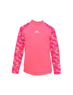 Lycra Aquon Kids manga larga estampada