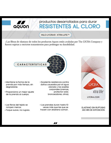 Lycra Aquon Classic UV manga larga Hombre