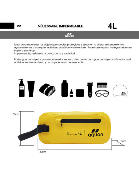 Bolso Aquon Dry Necessaire 4L