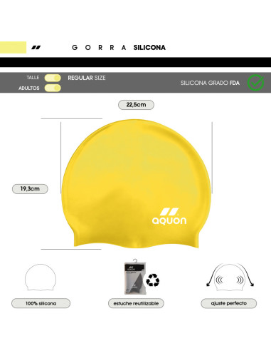 Gorra Aquon Silicona Regular Size