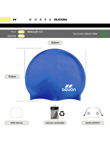 Gorra Aquon Silicona Regular Size