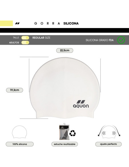 Gorra Aquon Silicona Regular Size