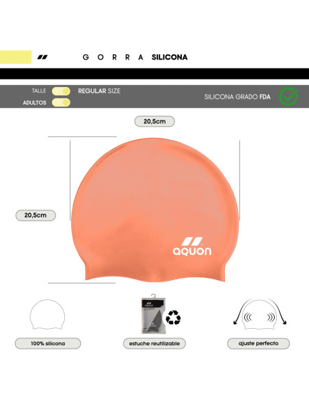 Gorra Aquon Silicona Regular Size