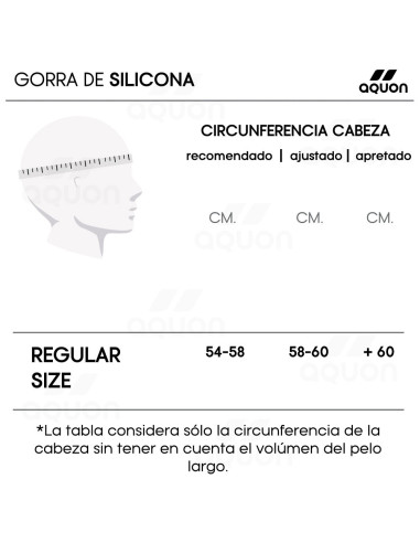 Gorra Aquon Silicona Regular Size