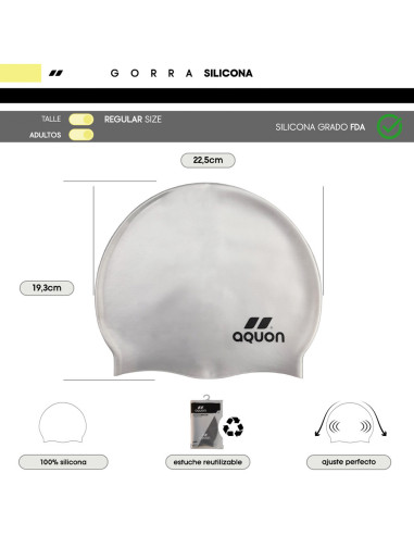 Gorra Aquon Silicona Regular Size