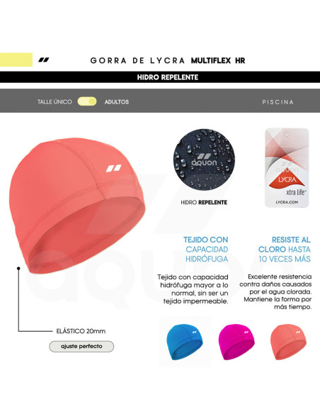 Gorra Aquon Multiflex HR (Lycra)