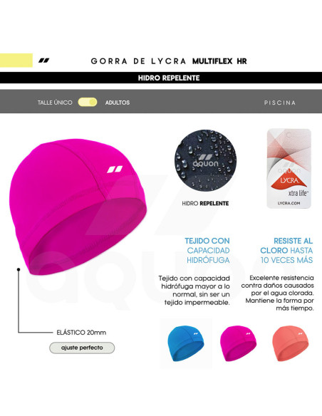 Gorra Aquon Multiflex HR (Lycra)