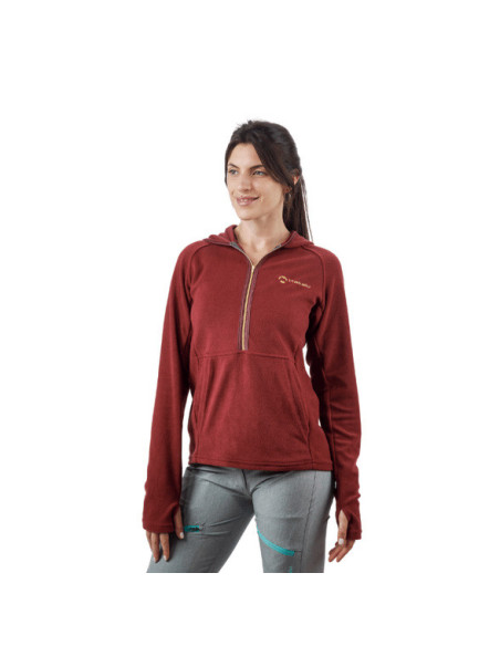 Buzo polar Makalu Retro Hoody Mujer