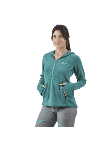 Buzo polar Makalu Retro Hoody Mujer