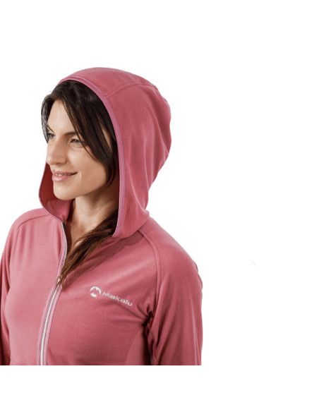 Buzo polar Makalu Retro Hoody Mujer