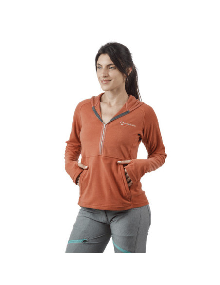 Buzo polar Makalu Retro Hoody Mujer
