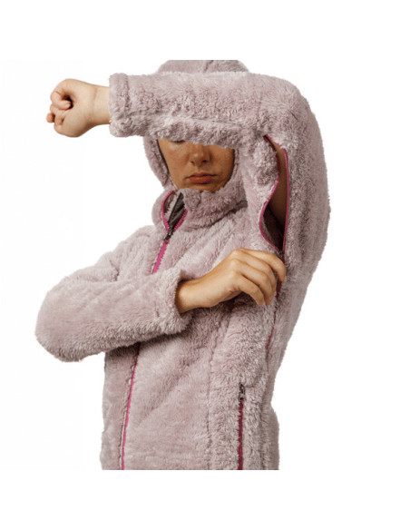 Campera polar Makalu Alpamayo Hoody Windshell Mujer