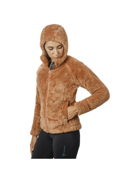 Campera polar Makalu Alpamayo Hoody Windshell Mujer
