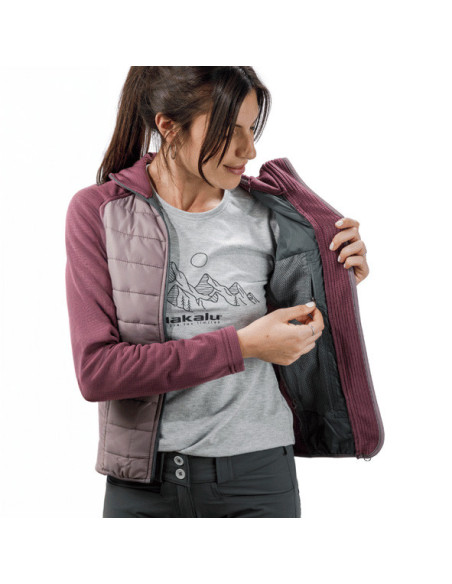 Campera Makalu Hybrid Jacket Mujer
