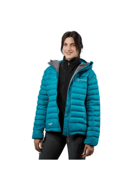 Campera de Duvet Makalu Micro Hoody Jacket Mujer