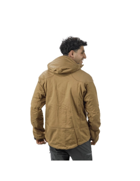 Campera de Softshell Makalu Quewar Hoody Corderito
