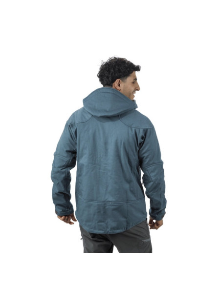 Campera de Softshell Makalu Quewar Hoody Corderito