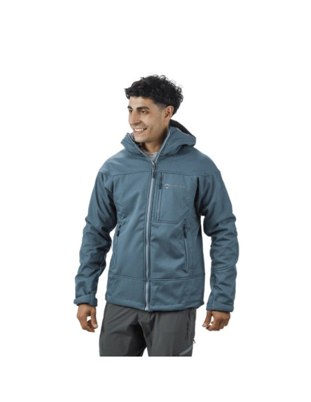 Campera de Softshell Makalu Quewar Hoody Corderito