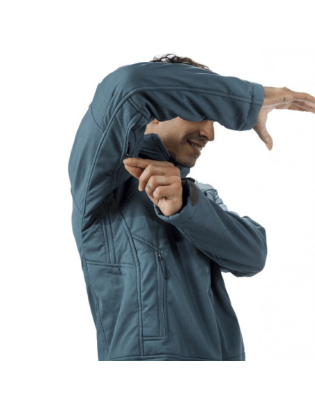 Campera de Softshell Makalu Quewar Hoody Corderito