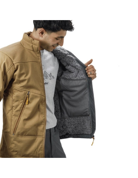 Campera de Softshell Makalu Quewar Corderito