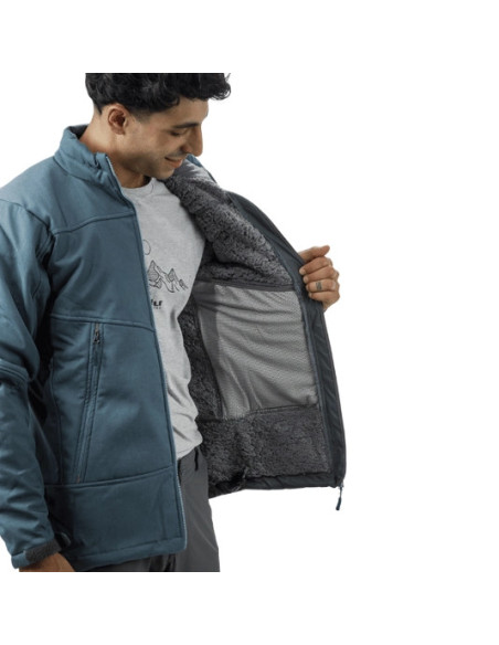 Campera de Softshell Makalu Quewar Corderito