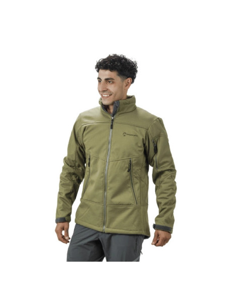 Campera de Softshell Makalu Quewar Corderito