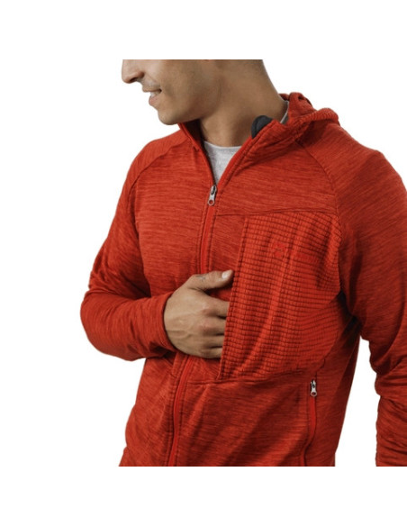 Campera polar Makalu Endurance Hoody MRT Hombre