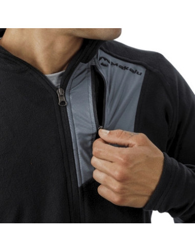 Campera polar Makalu Nova Hoody Hombre